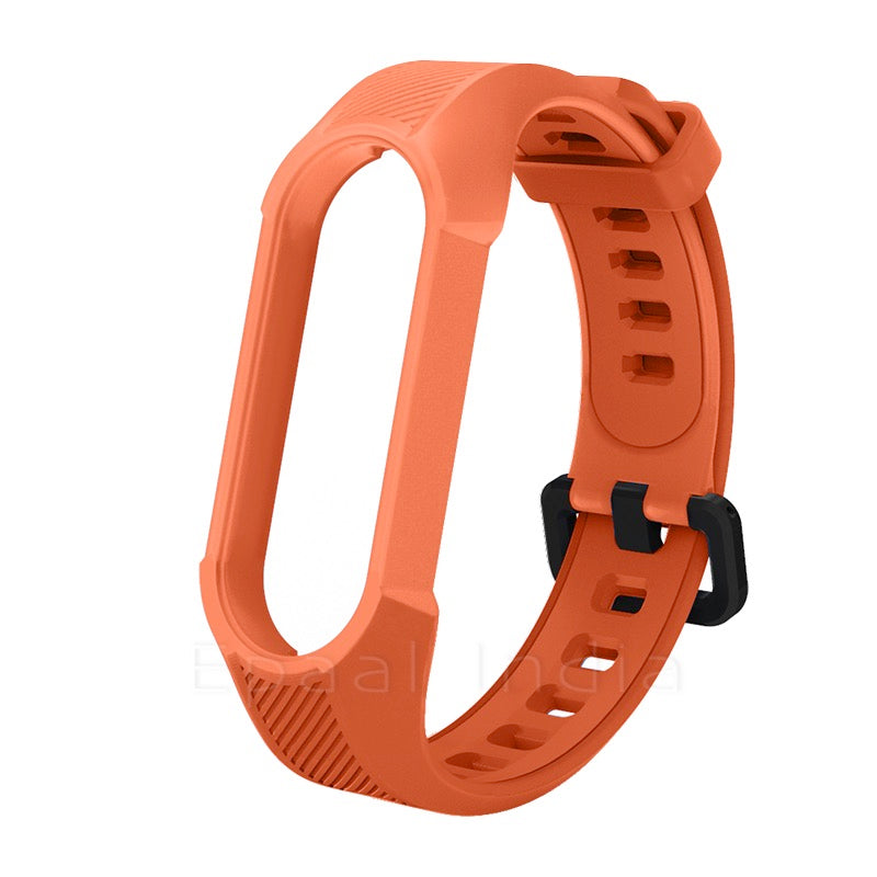 Epaal Mi Band 6 / Mi Band 5 Rugged and Tough Bracelet Silicone Replacement Strap