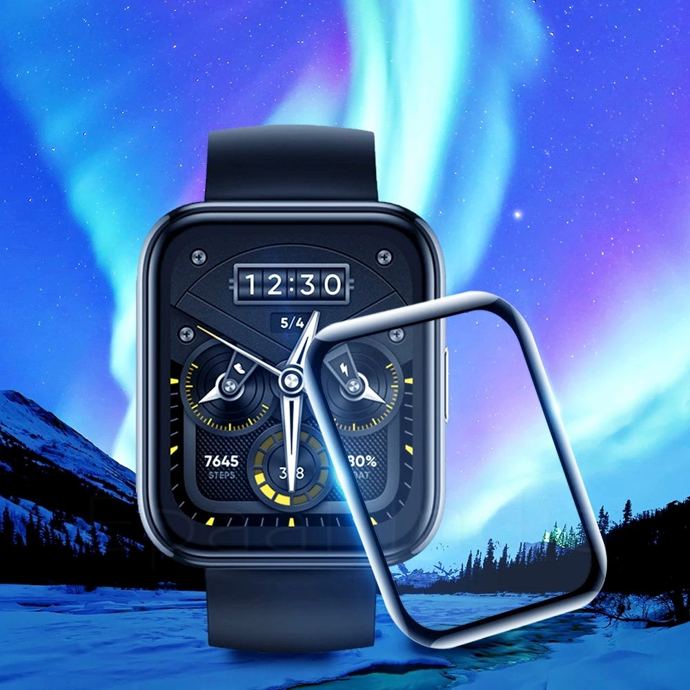 3D Screen Guard for Realme Watch 2 Pro only 3D Edge to Edge PMMA