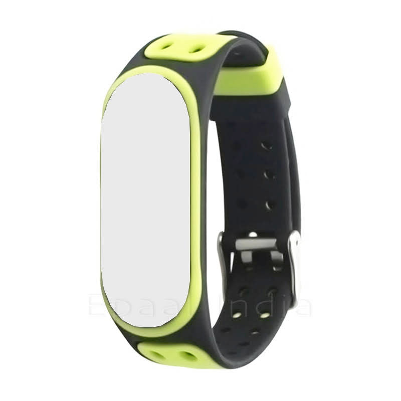 Epaal Mi Band 3 / Mi Band 4 Super Soft Durable Silicone Strap with Metal Buckle