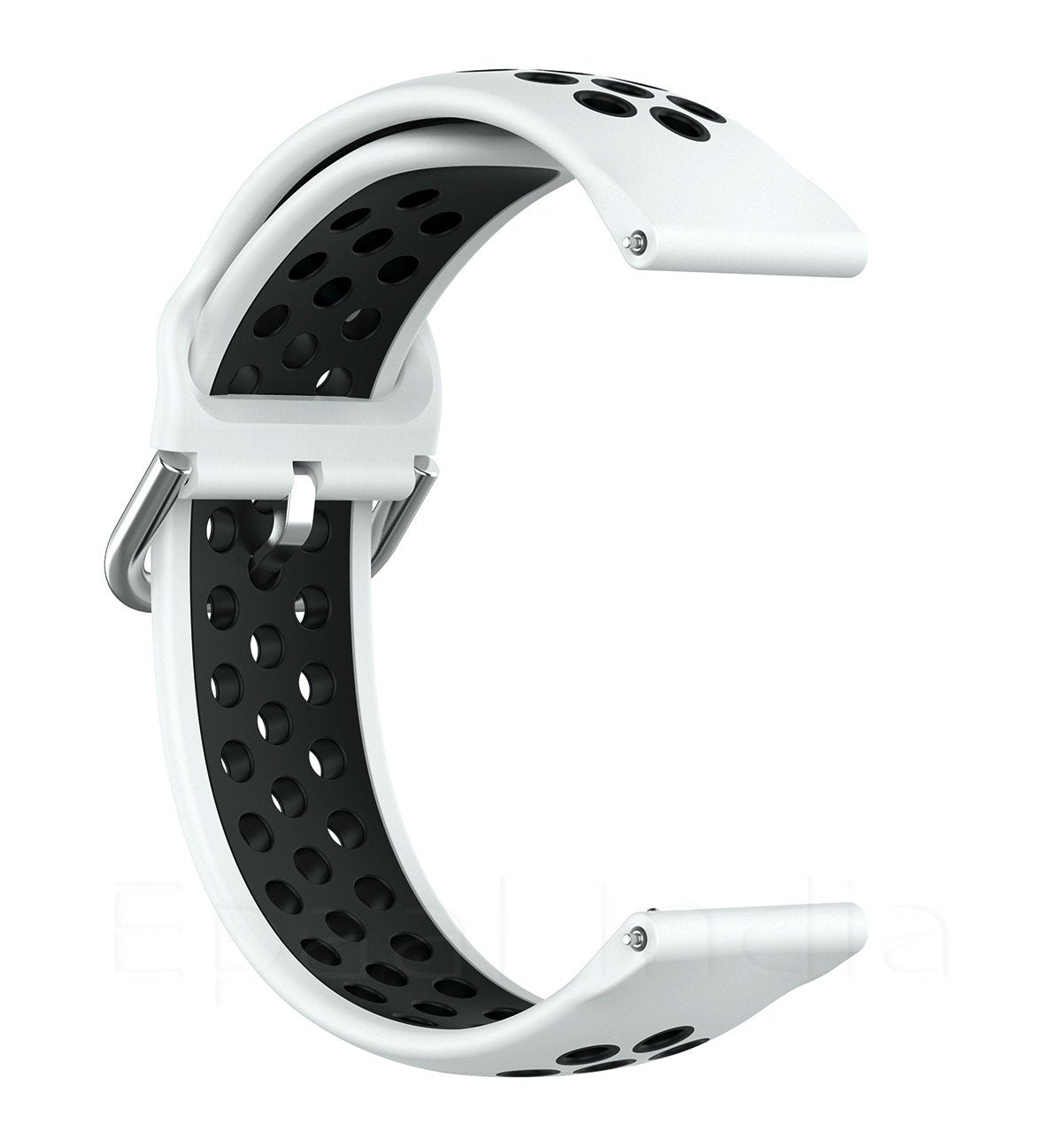 Epaal 20mm Sports Dual Color Straps for Realme Watch, Amazfit Bip, Amazfit GTS, Galaxy Watch Active 2, Gear S2 Classic, Samsung Gear smartwatch