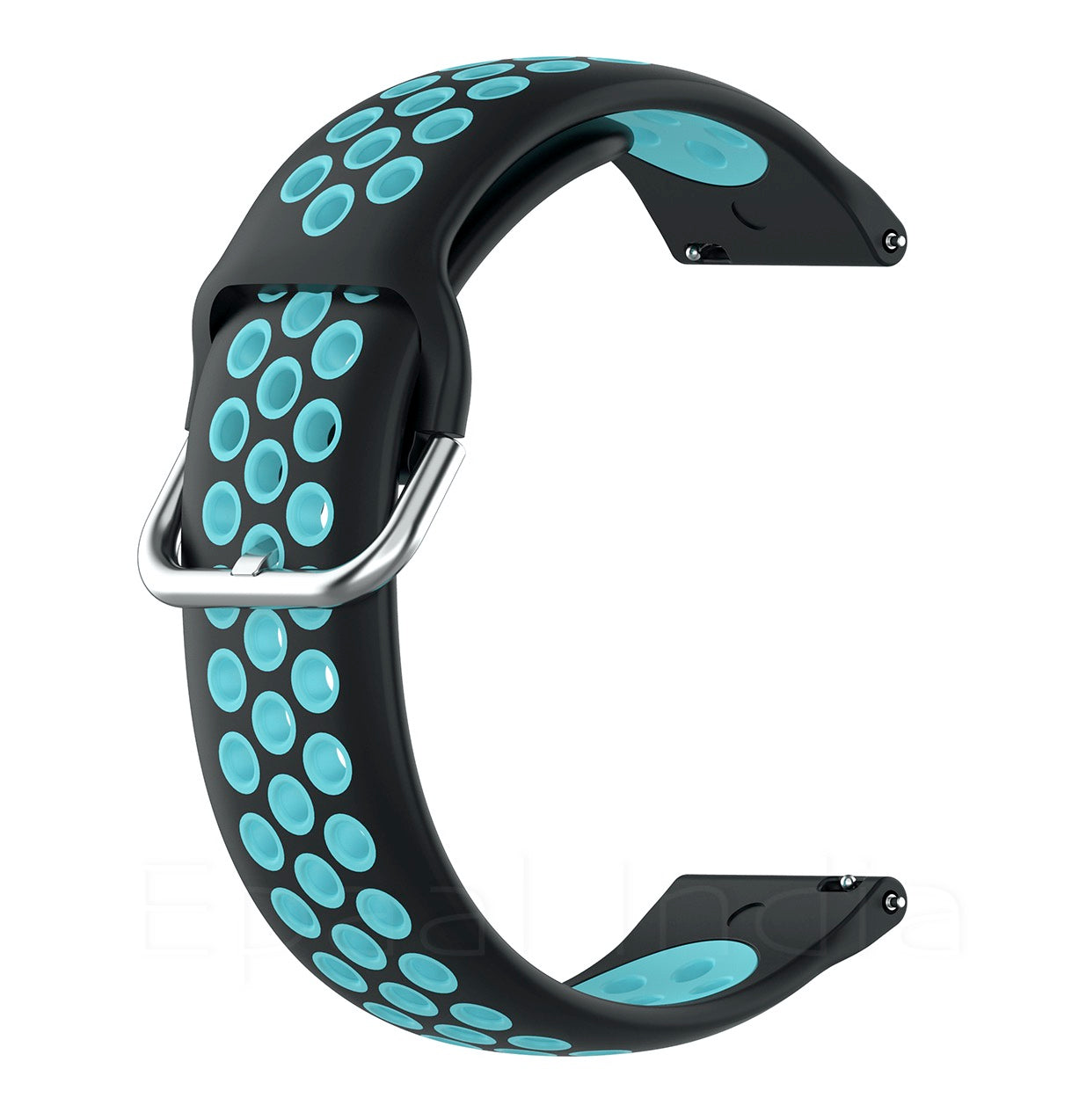 Epaal 20mm Sports Dual Color Straps for Realme Watch, Amazfit Bip, Amazfit GTS, Galaxy Watch Active 2, Gear S2 Classic, Samsung Gear smartwatch