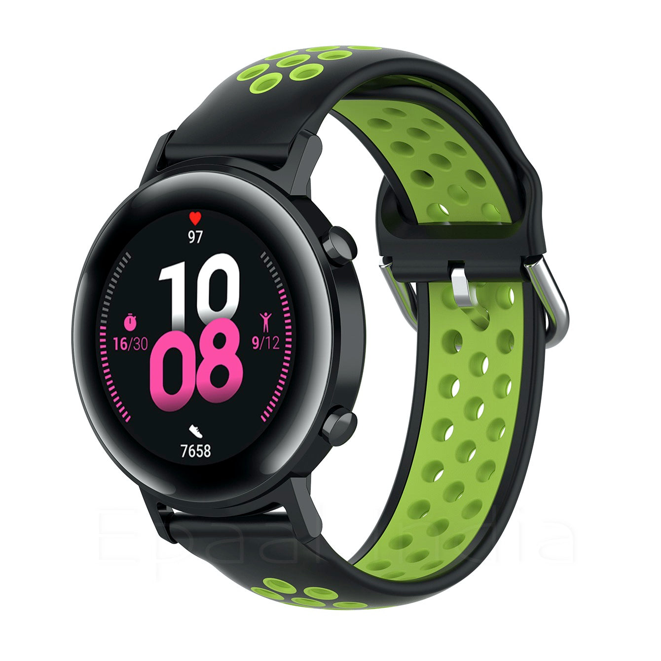 Epaal 20mm Sports Dual Color Straps for Realme Watch, Amazfit Bip, Amazfit GTS, Galaxy Watch Active 2, Gear S2 Classic, Samsung Gear smartwatch