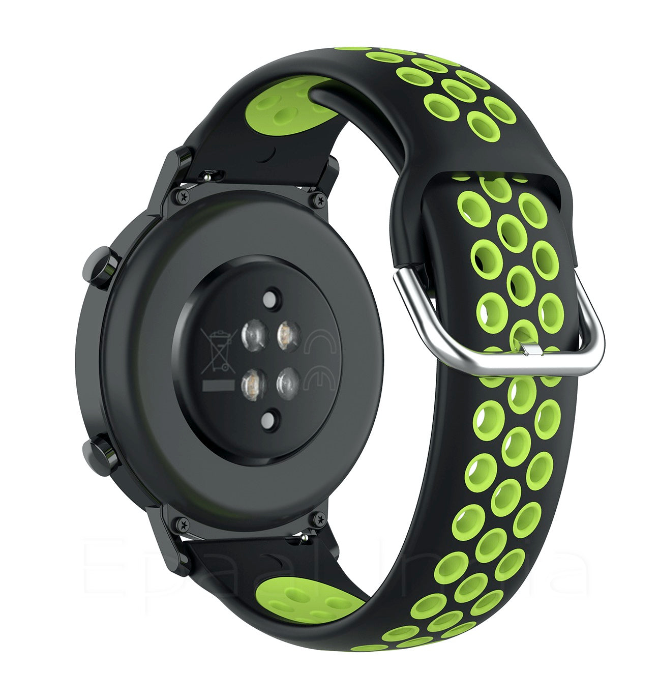 Epaal 20mm Sports Dual Color Straps for Realme Watch, Amazfit Bip, Amazfit GTS, Galaxy Watch Active 2, Gear S2 Classic, Samsung Gear smartwatch