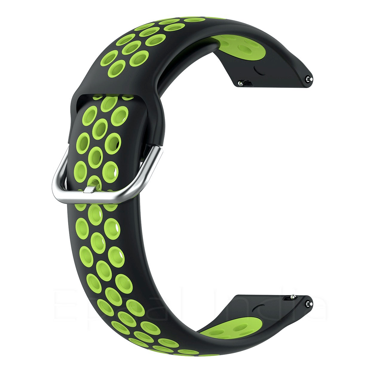 Epaal 20mm Sports Dual Color Straps for Realme Watch, Amazfit Bip, Amazfit GTS, Galaxy Watch Active 2, Gear S2 Classic, Samsung Gear smartwatch