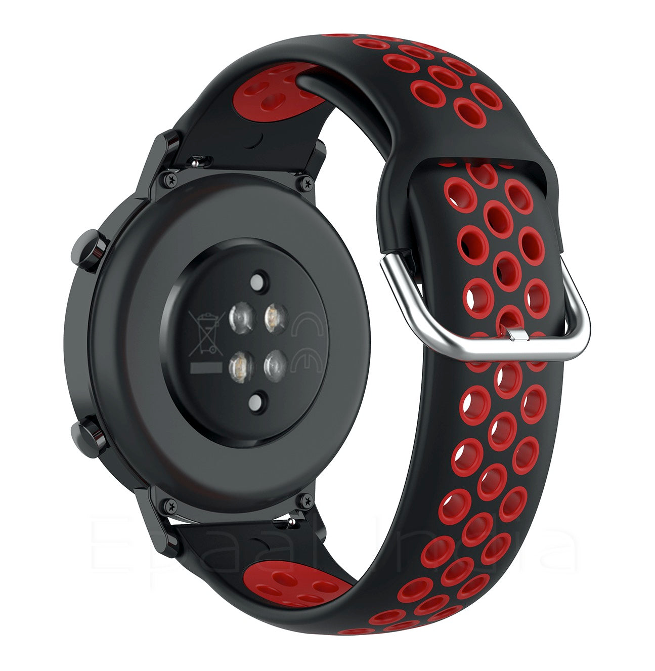 Epaal 20mm Sports Dual Color Straps for Realme Watch, Amazfit Bip, Amazfit GTS, Galaxy Watch Active 2, Gear S2 Classic, Samsung Gear smartwatch