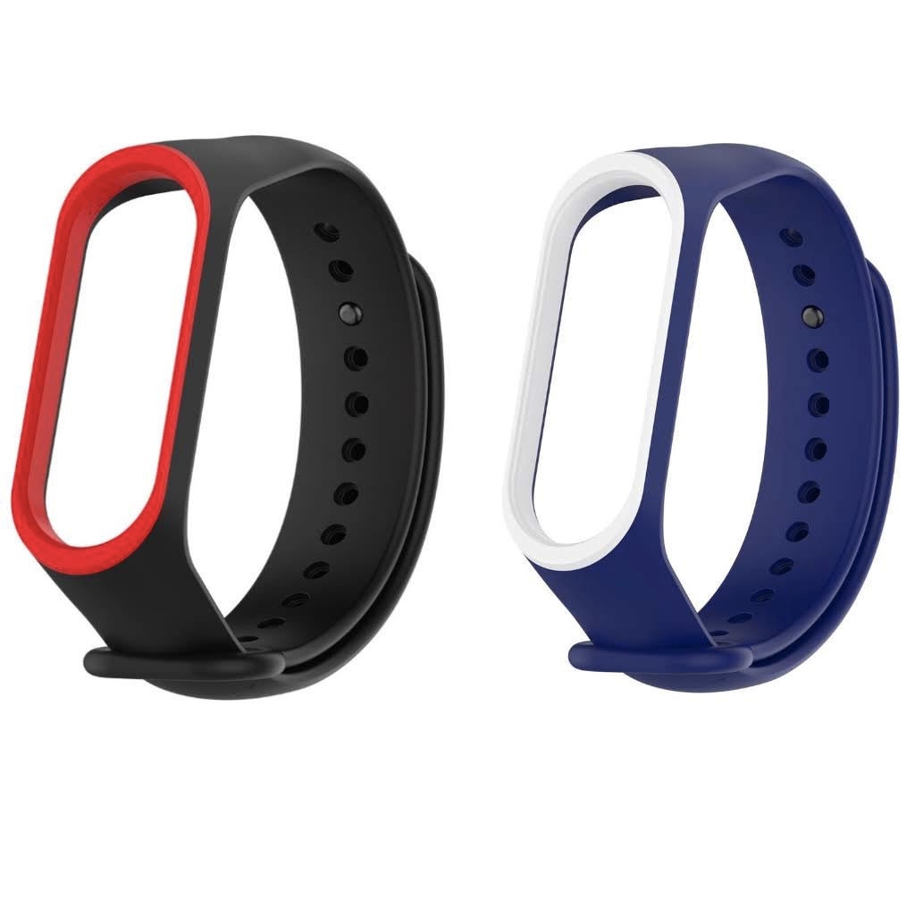 [Clearance] Mi Band 3 / Mi Band 4 - Dual Color Silicone Replacement Strap