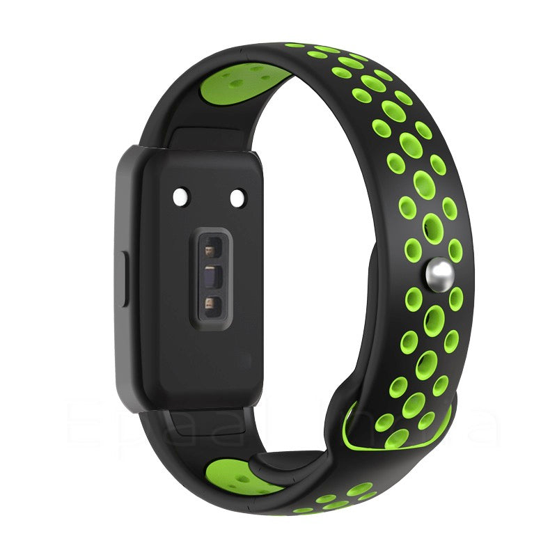 Epaal Breathable Sports Utility Silicone Strap for HONOR Band 6 / HUAWEI Band 6