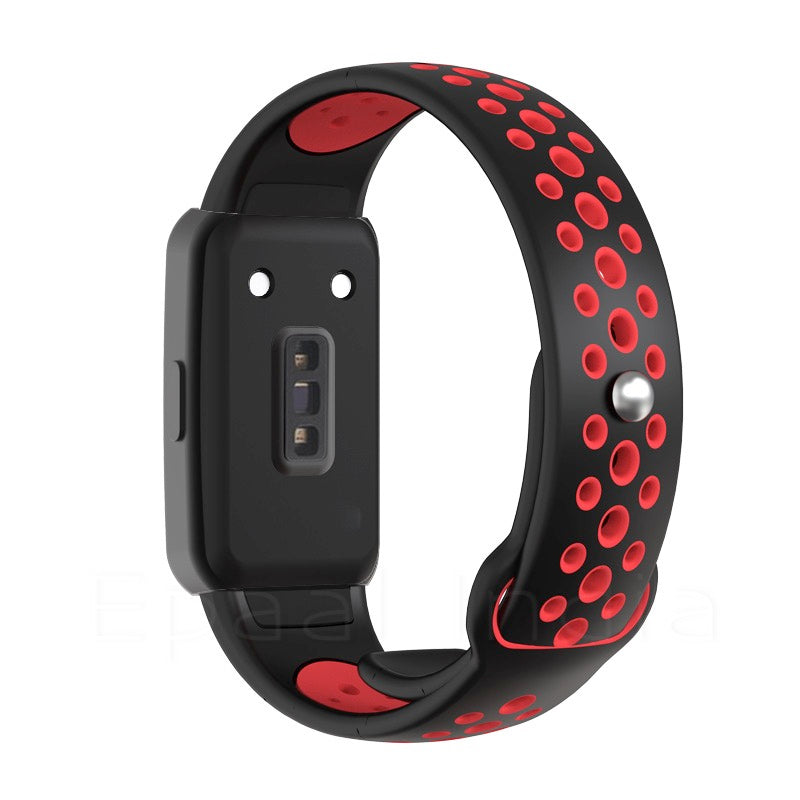 Epaal Breathable Sports Utility Silicone Strap for HONOR Band 6 / HUAWEI Band 6