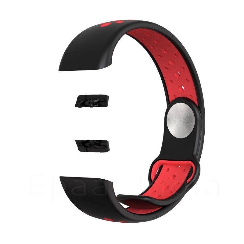 Epaal Breathable Sports Utility Silicone Strap for HONOR Band 6 / HUAWEI Band 6