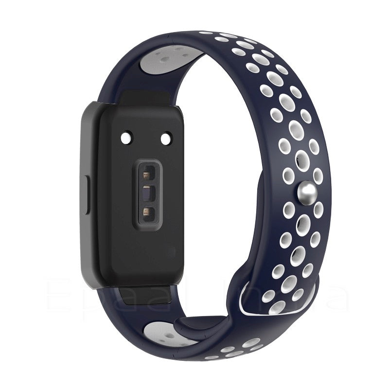 Epaal Breathable Sports Utility Silicone Strap for HONOR Band 6 / HUAWEI Band 6