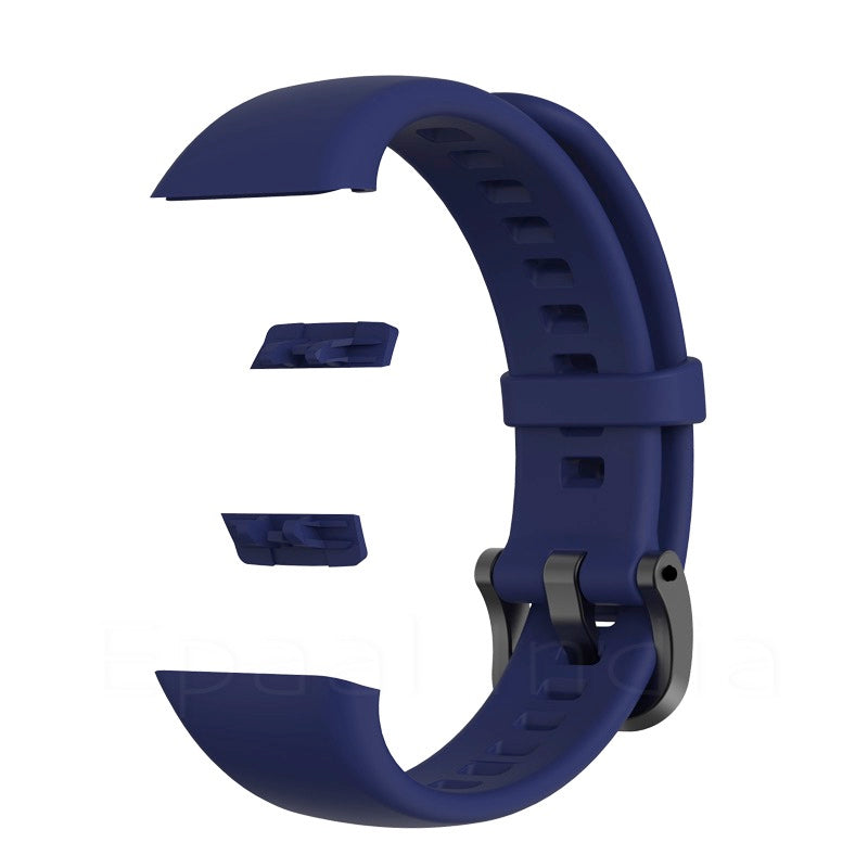 Epaal Plain Color Silicone Strap for HONOR Band 6 / HUAWEI Band 6