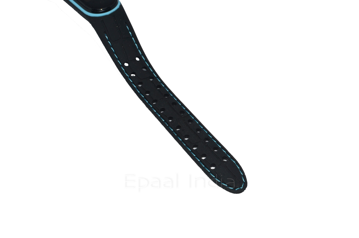 Epaal Mi Band 5 / Mi Band 6 - Stitched Pattern Silicone Replacement Strap