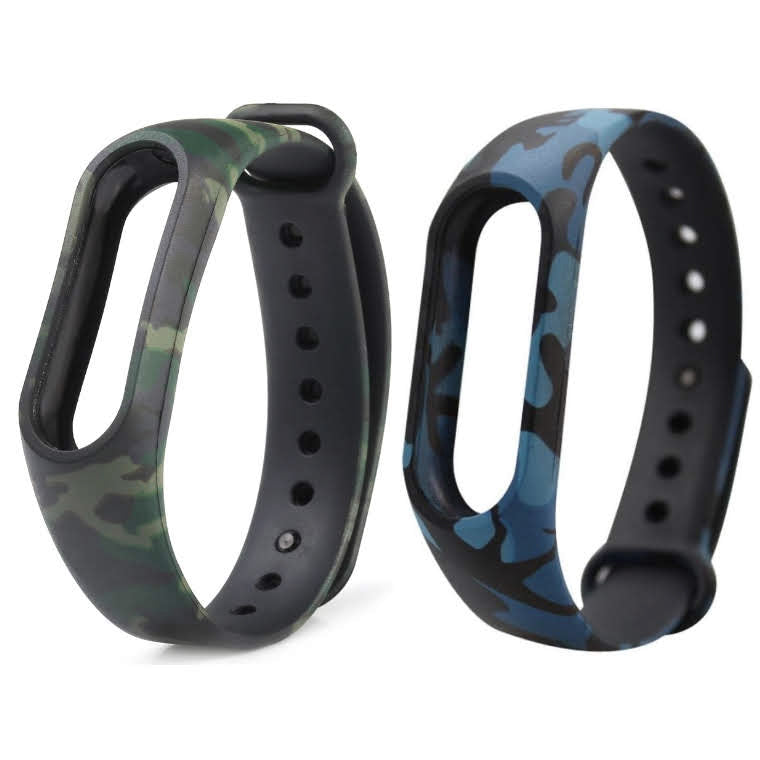 [Clearance] Camouflage Pattern Watch Strap for Xiaomi Mi Band HRX & Mi Band 2