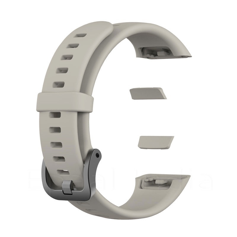 Epaal Plain Color Silicone Strap for HONOR Band 6 / HUAWEI Band 6