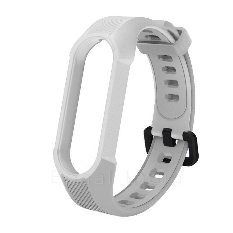 Epaal Mi Band 6 / Mi Band 5 Rugged and Tough Bracelet Silicone Replacement Strap