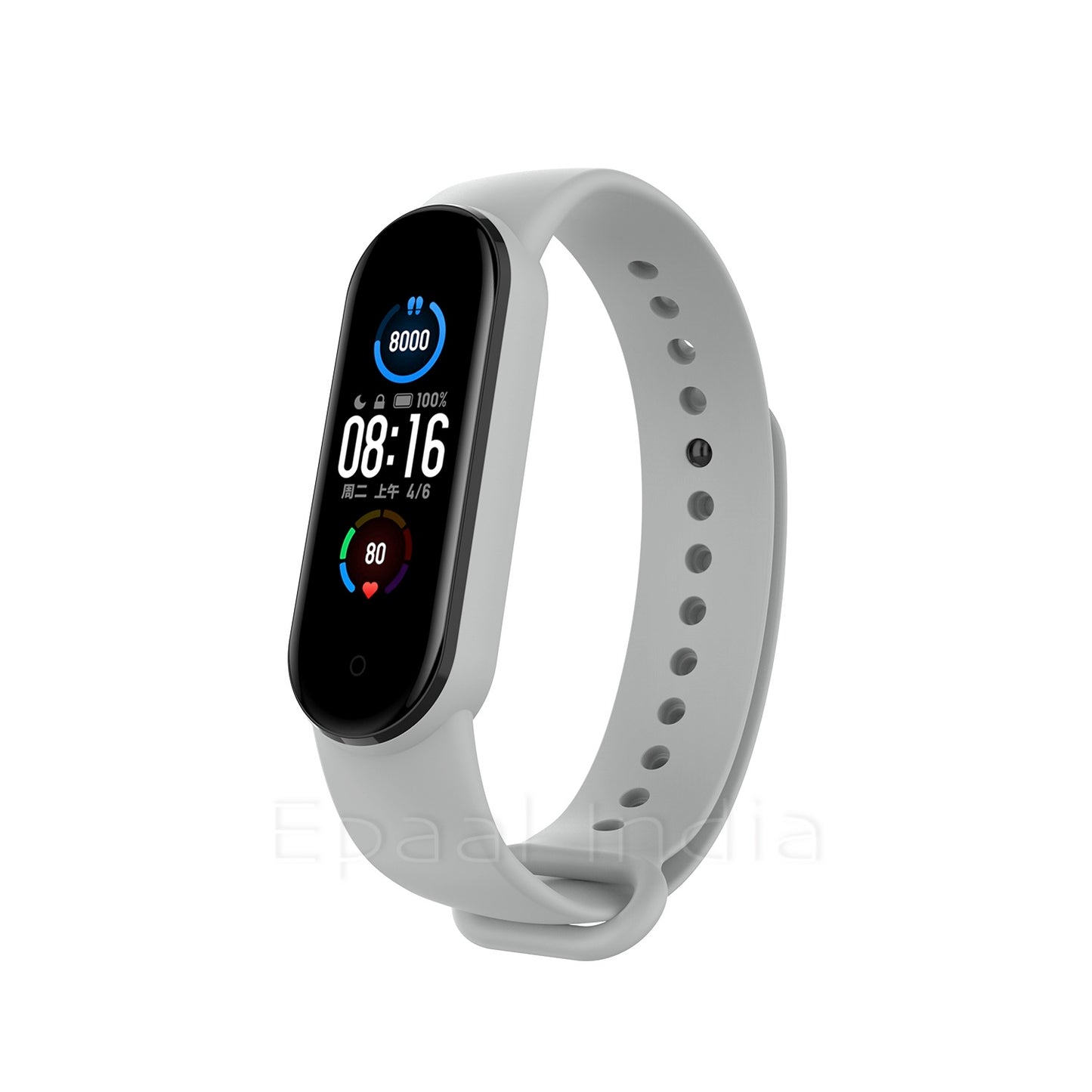 Epaal Mi Band 6 / Mi Band 5 Plain Colorful Replacement Silicone Strap