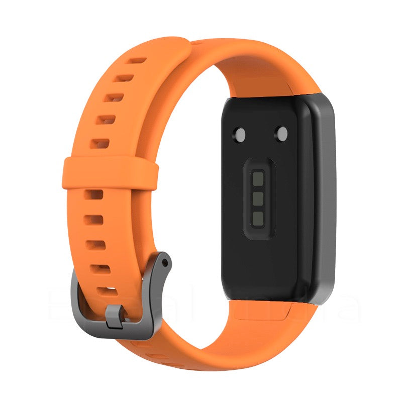 Epaal Plain Color Silicone Strap for HONOR Band 6 / HUAWEI Band 6
