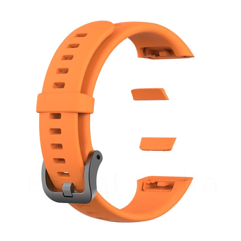 Epaal Plain Color Silicone Strap for HONOR Band 6 / HUAWEI Band 6