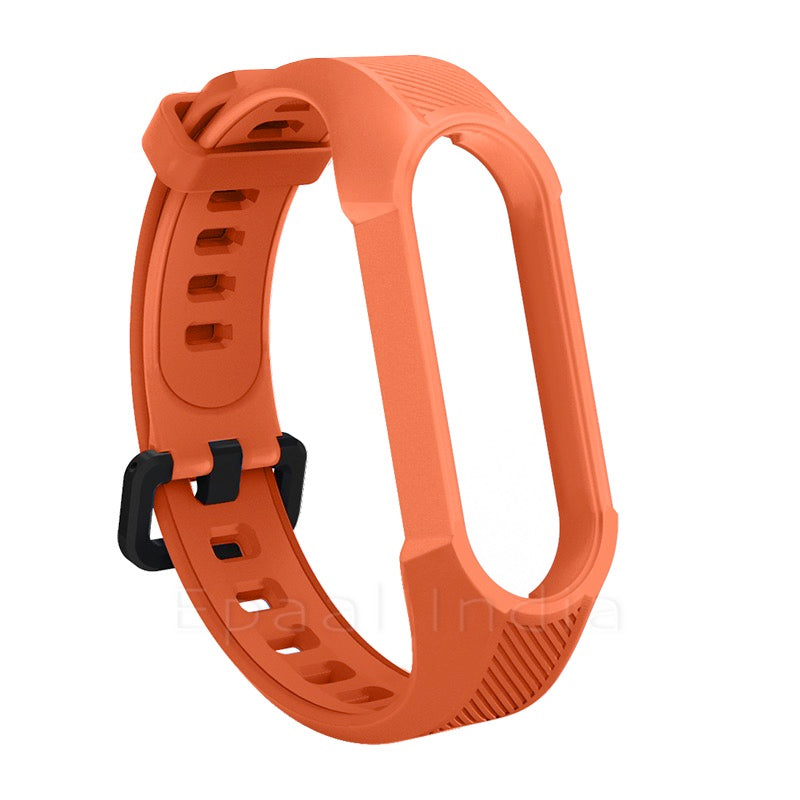 Epaal Mi Band 6 / Mi Band 5 Rugged and Tough Bracelet Silicone Replacement Strap