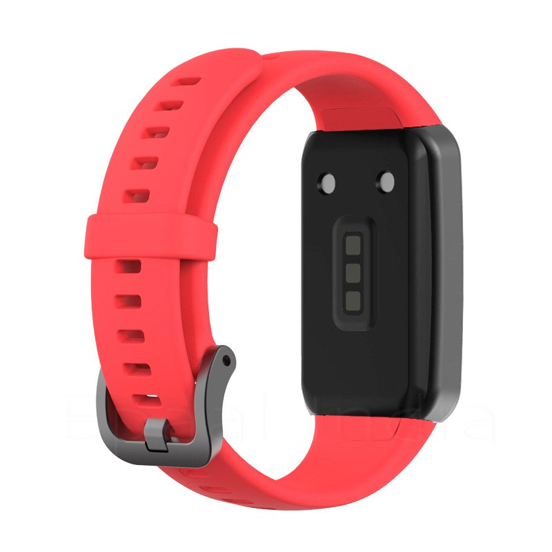 Epaal Plain Color Silicone Strap for HONOR Band 6 / HUAWEI Band 6