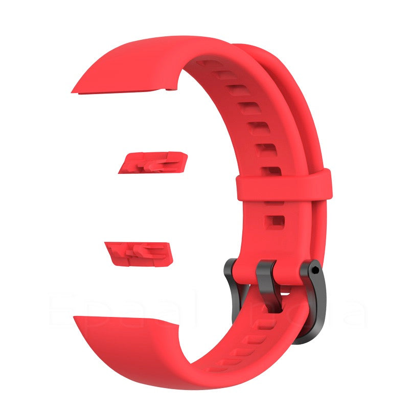 Epaal Plain Color Silicone Strap for HONOR Band 6 / HUAWEI Band 6