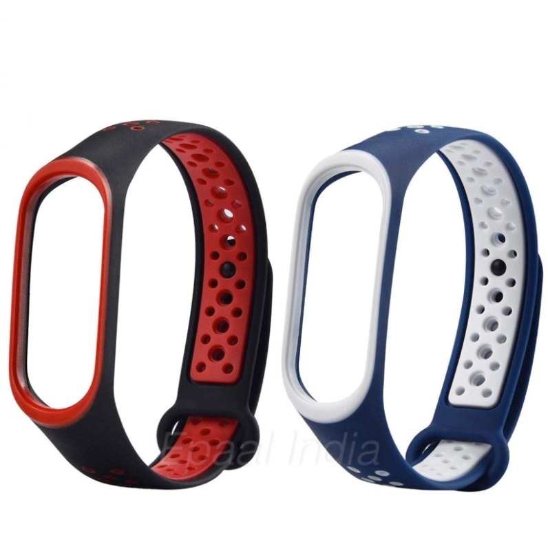 [Clearance] Mi Band 4 / Mi Band 3 - Nike Style Sports Breathable Silicon Replacement Strap